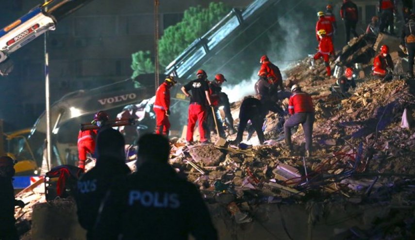 تلفات زلزله ترکیه به ۶۹ نفر افزایش یافت