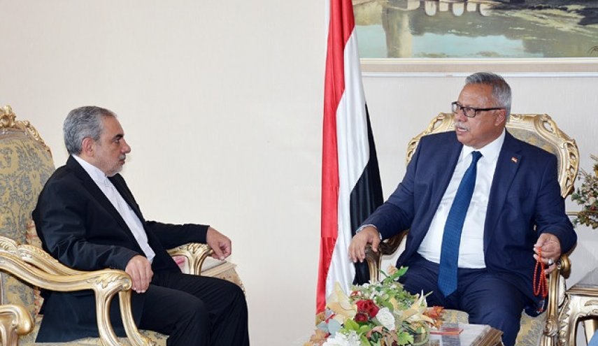 گزارش العالم از دیدار رییس دولت نجات ملی یمن با سفیر ایران