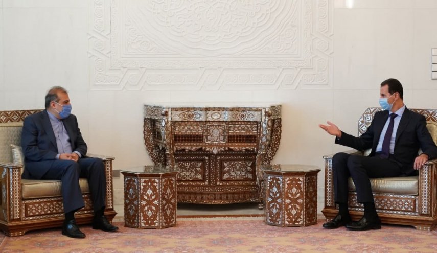 لقاء هام بين الرئيس الأسد وكبير مساعدي وزير الخارجية الإيراني