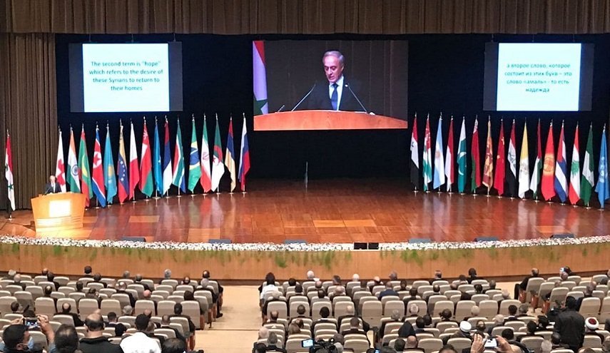 لافروف يعلق على غياب أمريكا في مؤتمر اللاجئين في دمشق