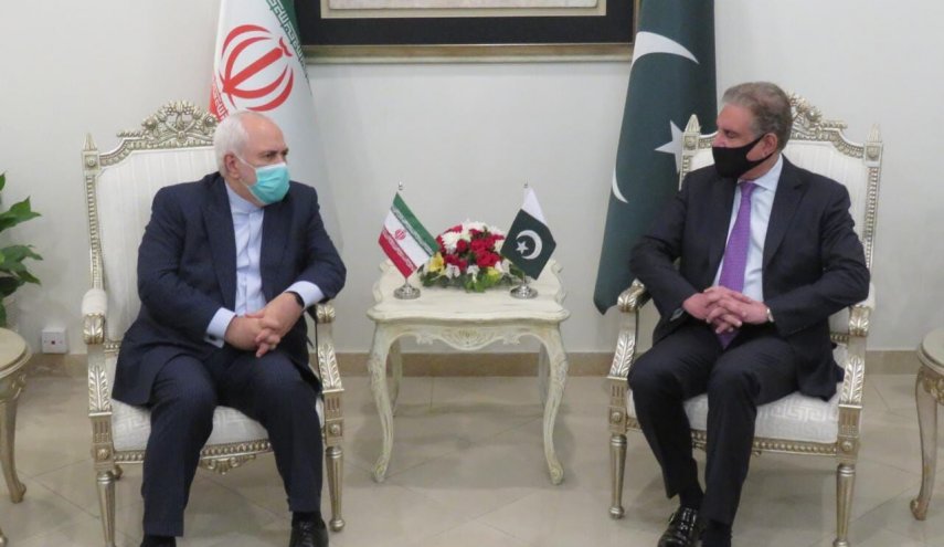 وزیر خارجه پاکستان در دیدار ظریف: اجازه اقدامات خصمانه علیه ایران را نخواهیم داد

