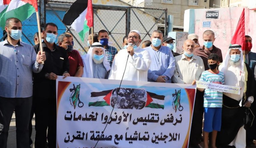 اعتراضات فلسطينية ضد إجراءات 