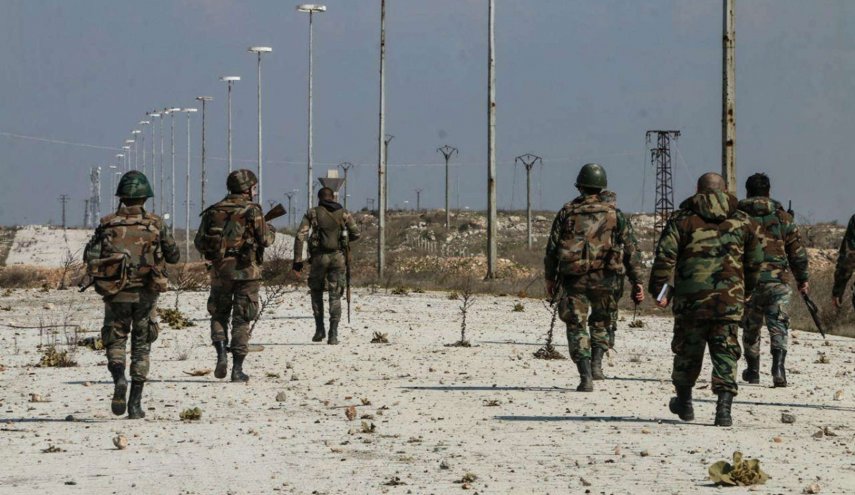  الجيش  السوري يقضي على مسلحي داعش في بادية حماة الشرقية