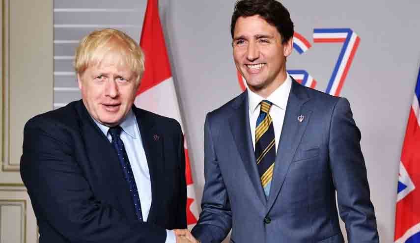 انگلیس و کانادا توافقنامه تجاری امضاء کردند