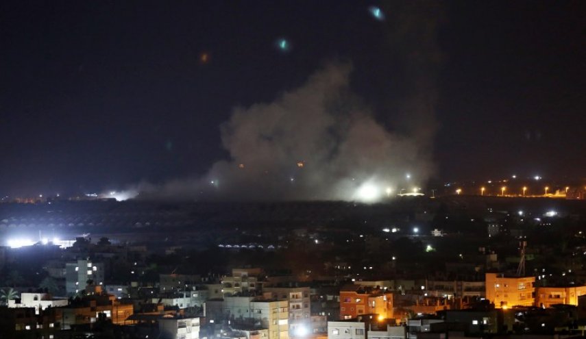 حمله هوایی رژیم صهیونیستی به نوار غزه
