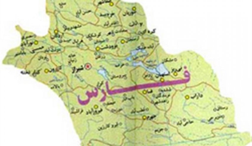 هزة بقوة 4.4 درجة تضرب محافظة فارس بجنوب ايران 