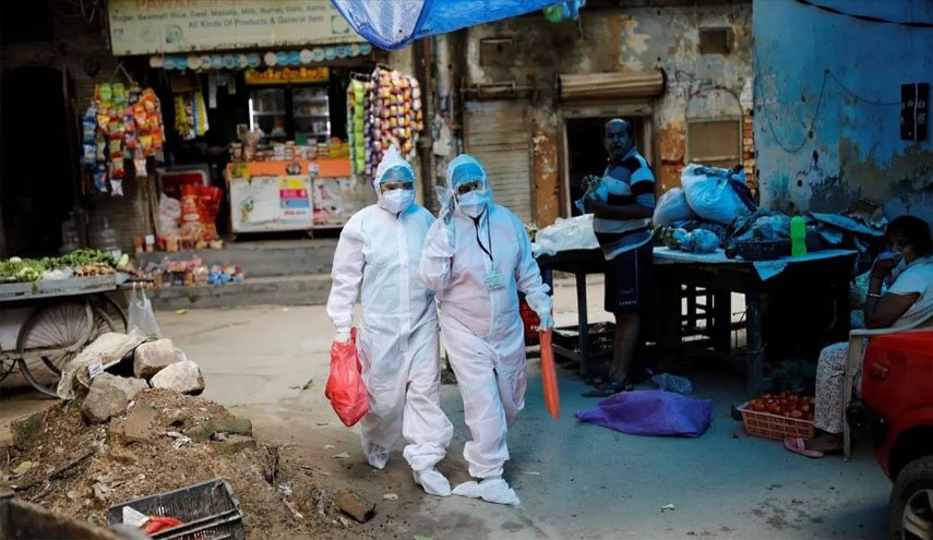 تسجيل نحو 44 الف اصابة جديدة بكورونا في الهند