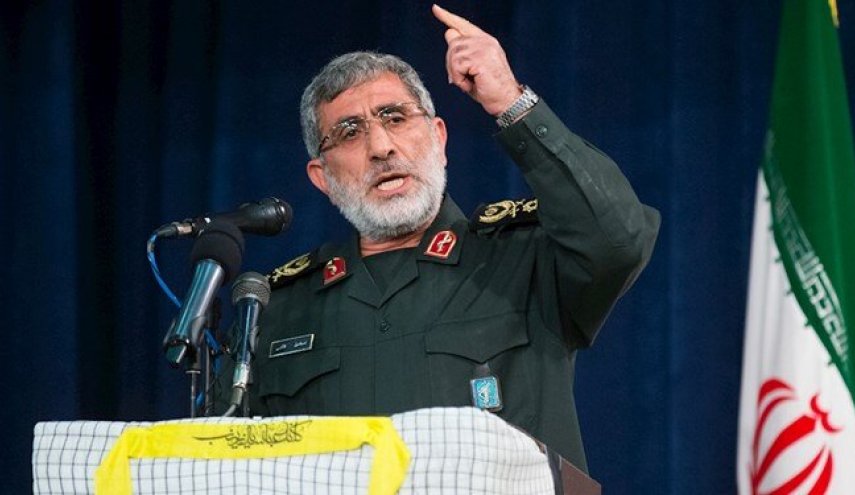 سردار قاآنی: دشمن عُرضه جنگ مردانه با ایران را ندارد/ مرگ اسرائیل نزدیک است