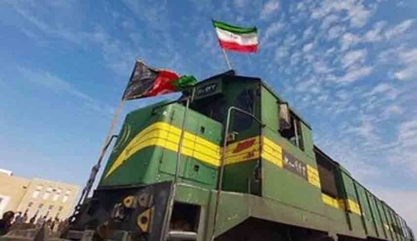 نخستین محموله صادراتی ایران از راه آهن خواف ـ هرات وارد افغانستان شد
