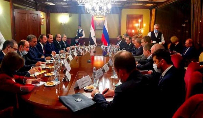 مباحثات سورية روسية لتطوير التعاون الاقتصادي والمالي