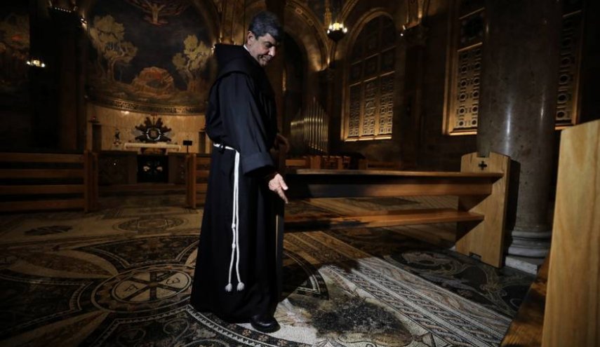 حماس تدين محاولة إرهابي صهيوني حرق كنيسة الجثمانية بالقدس المحتلة