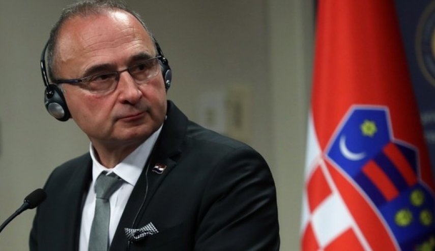 وزير خارجية كرواتيا يعلن المواساة مع ايران باغتيال الشهيد فخري زادة