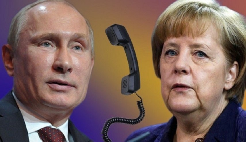 بوتين وميركل يؤكدان مواصلة التعاون حول قره باغ 