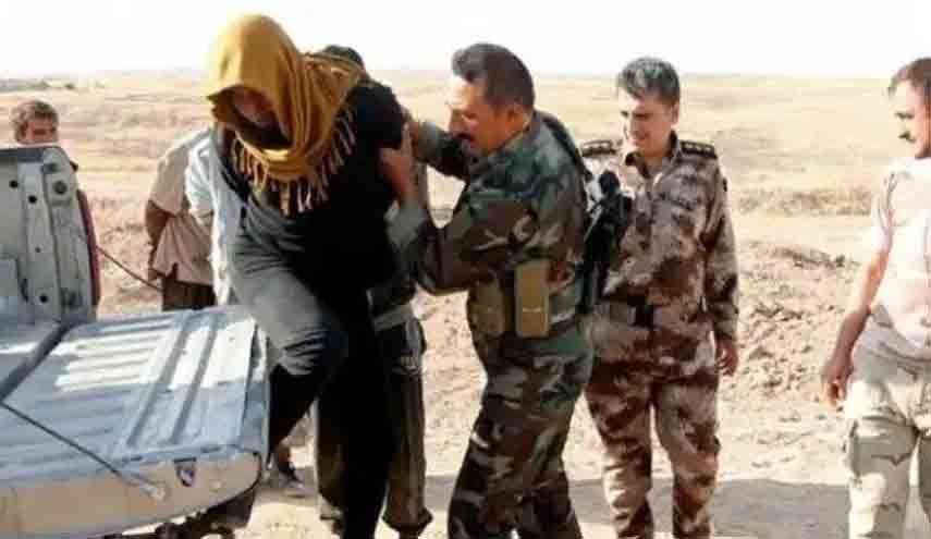 بازداشت یک عنصر اطلاعاتی داعش در استان کرکوک عراق