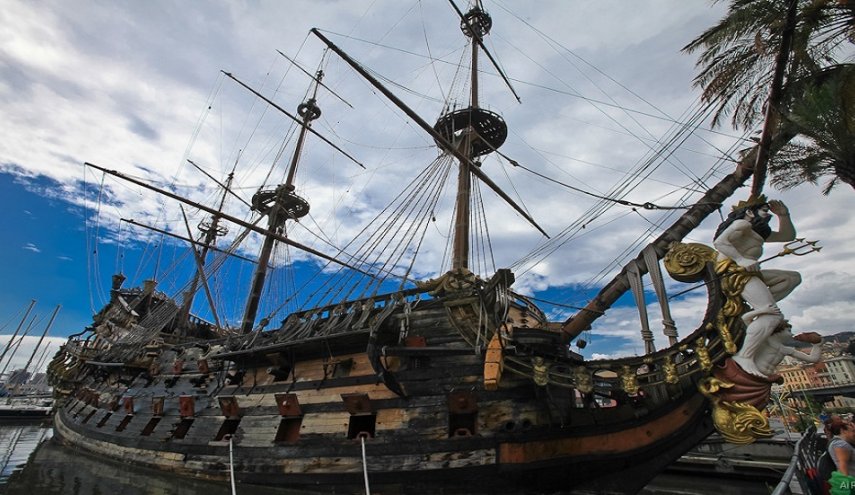 العثور على سفينة عسكرية قديمة للقراصنة قرب قاعدة بحرية تركية
