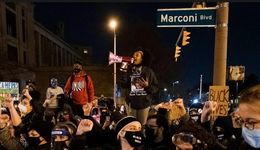 تصاویر اعتراضات به جنایت نژادپرستانه پلیس آمریکا