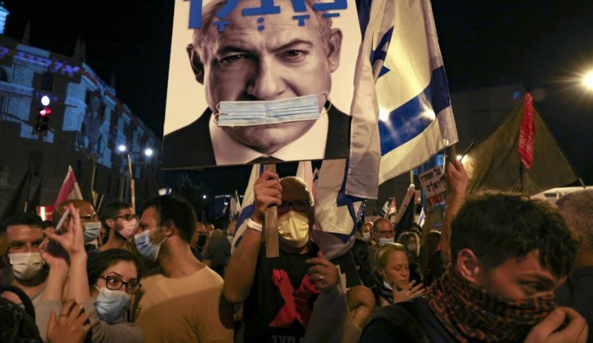 تظاهرات گسترده علیه نتانیاهو و برخورد پلیس با معترضان