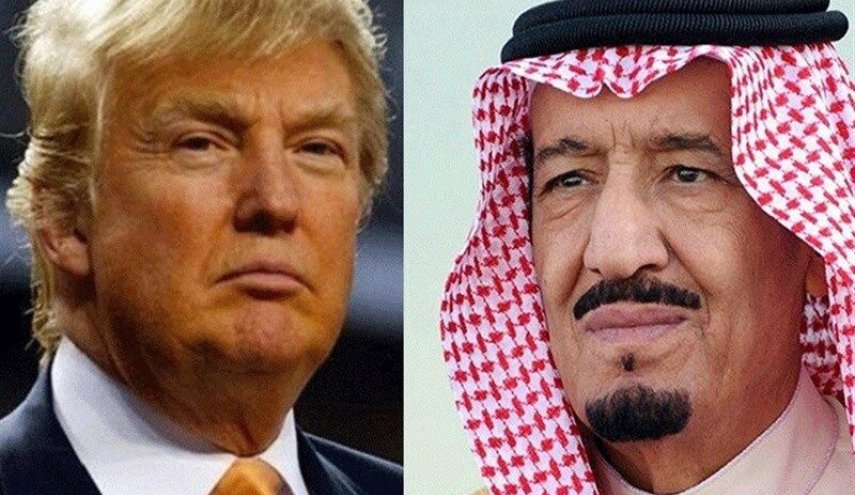 ترامپ و پادشاه عربستان درباره بحران خلیج فارس گفت‌وگو کردند