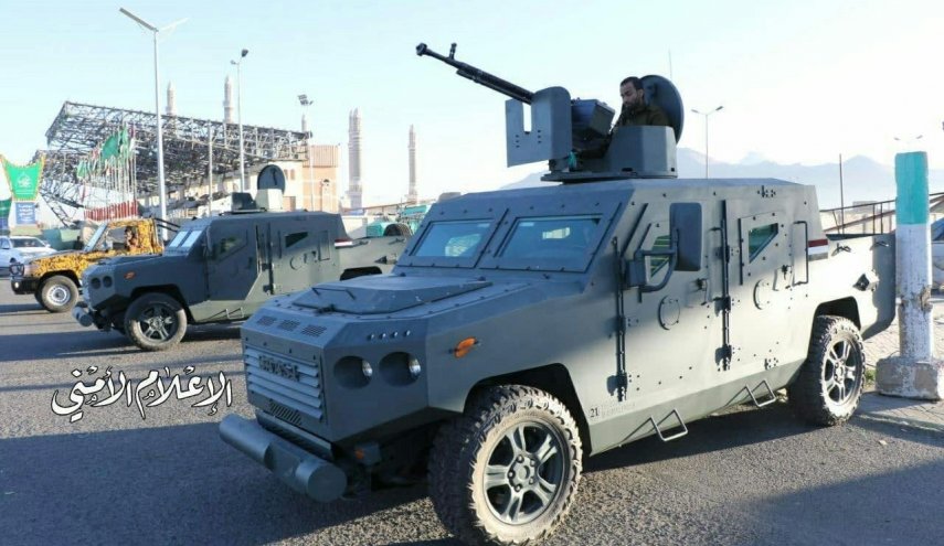 تصاویری از خودروی زرهی جدید ساخت انصارالله