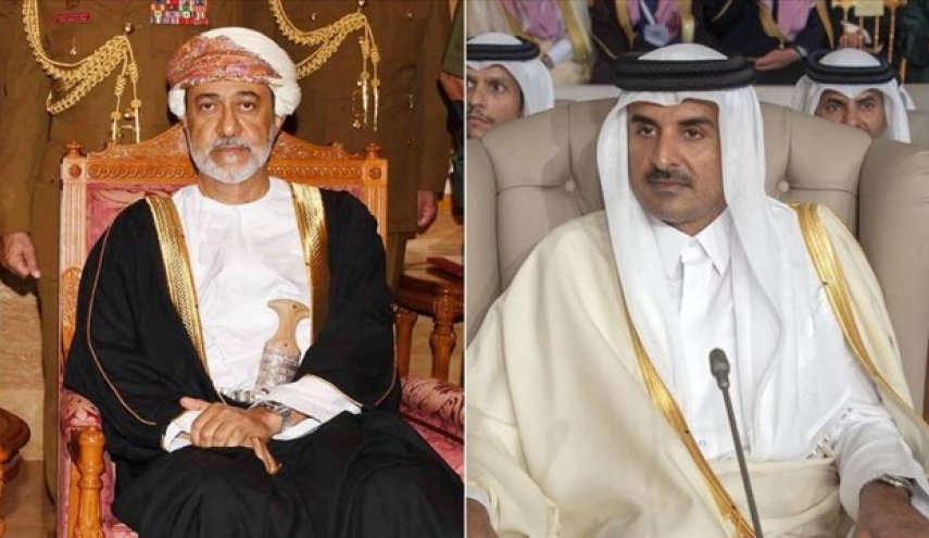 أمير قطر يبعث رسالة خطية لسلطان عُمان