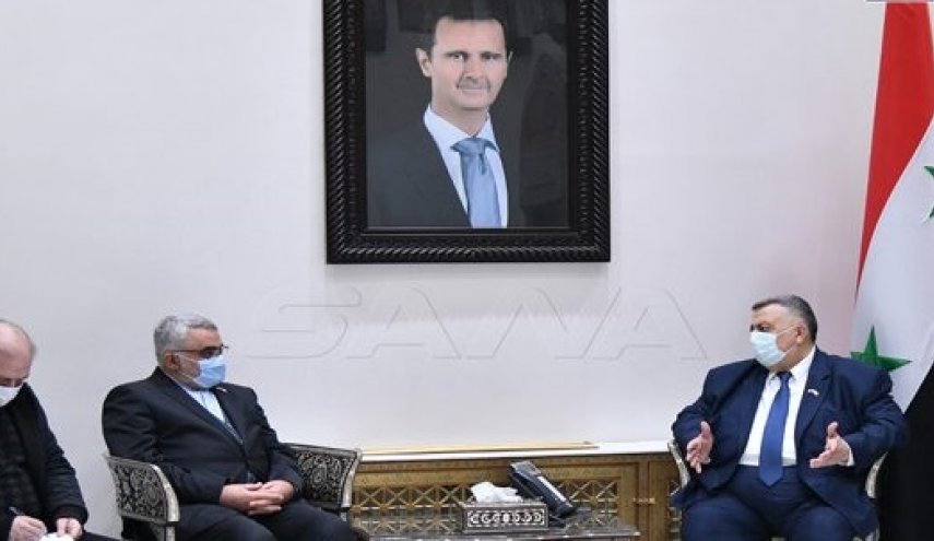 رئيس البرلمان السوري يلتقي بروجردي لتطوير التعاون السوري الإيراني 
