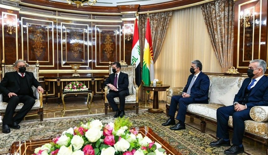 الاسدي يجتمع برئيس حكومة كردستان لبحث تطبيق اتفاق سنجار
