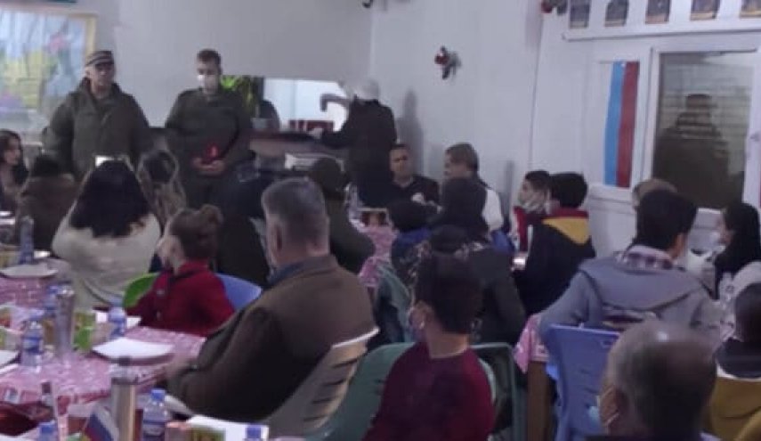 انعقاد الدرس الأول في نقطة عسكرية روسية بمدينة القامشلي