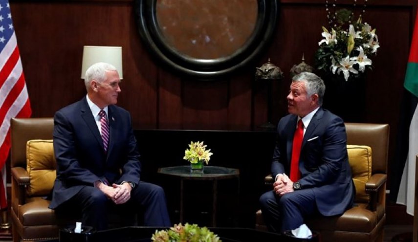 رایزنی نفر دوم دولت آمریکا با شاه اردن درباره «موضوعات منطقه»
