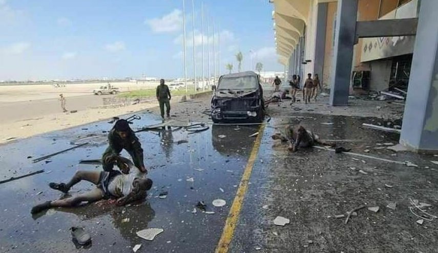 چه کسی پشت پرده انفجارها و درگیری های فرودگاه یمن است؟