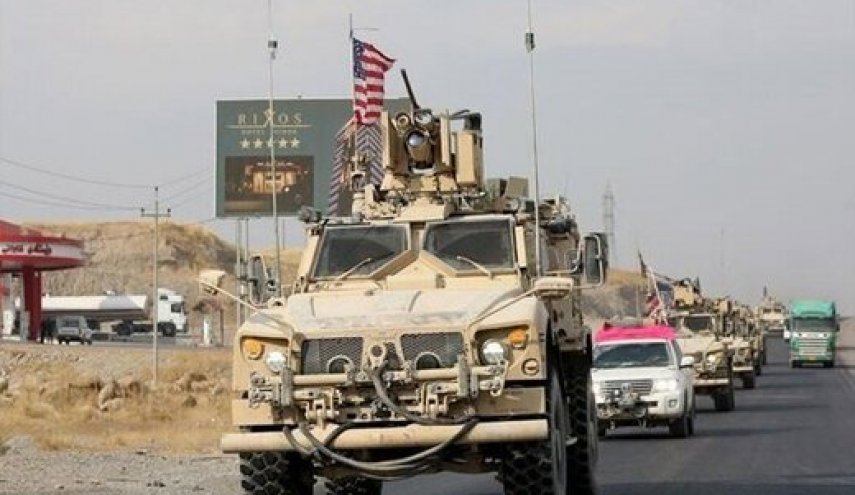 برای دومین بار در طول امروز؛ یک کاروان نظامی دیگر آمریکا در عراق هدف حمله قرار گرفت

