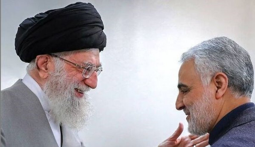 قائد الثورة الاسلامية : سليماني رجل الميدان وبطل إيران