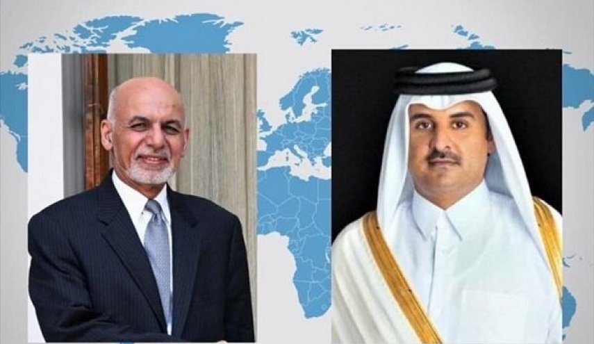 رئیس‌جمهور افغانستان با امیر قطر تلفنی گفتگو کرد

