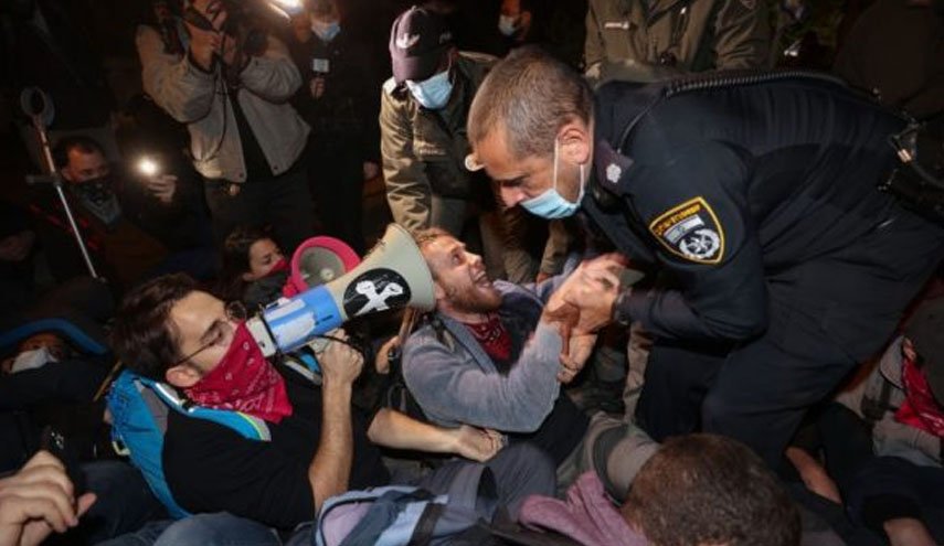 بازداشت معترضان سیاست های نتانیاهو در قدس