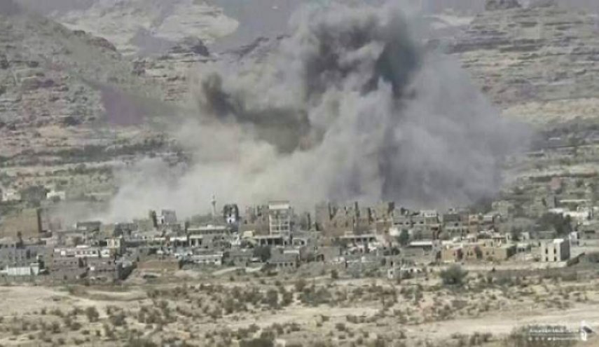 حملات جنگنده‌های ائتلاف متجاوز سعودی به شهرهای یمن