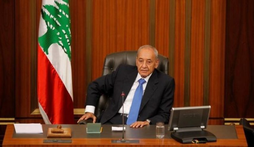 رئيس مجلس النواب اللبناني هنأ بيلوسي لاعادة انتخابها  