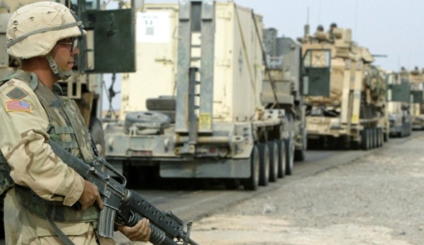 انهدام یک کاروان لجستیک ارتش آمریکا در عراق