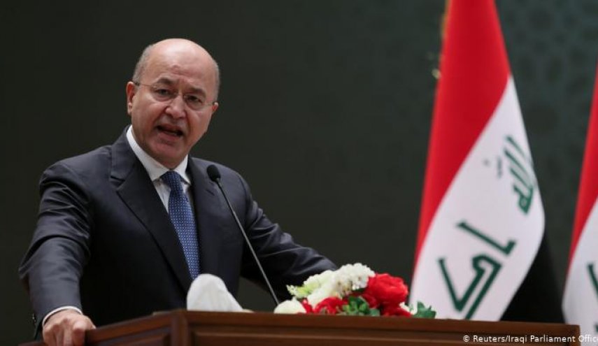 برهم صالح: عراق نباید نقطه آغاز حمله به کشورهای دیگر باشد