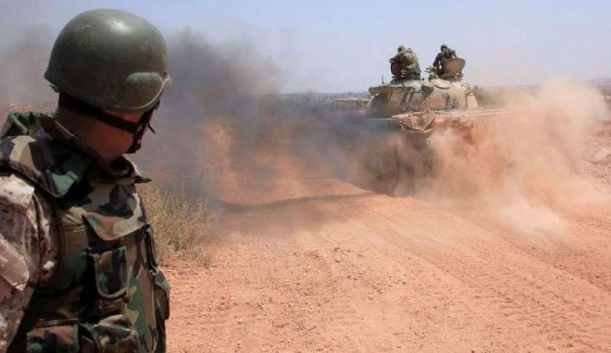 درگیری‌های شدید میان ارتش سوریه و عناصر داعشی در بادیه