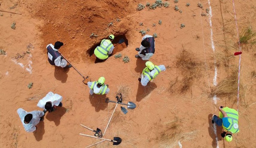 اكتشاف مقبرة جماعية جديدة في ترهونة بليبيا