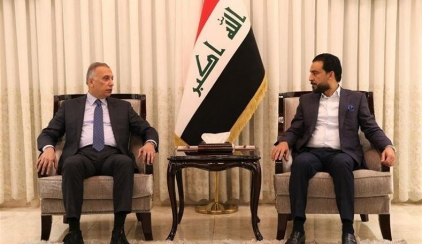 رایزنی نخست وزیر و رئیس پارلمان عراق با محوریت انتخابات زودهنگام پارلمانی