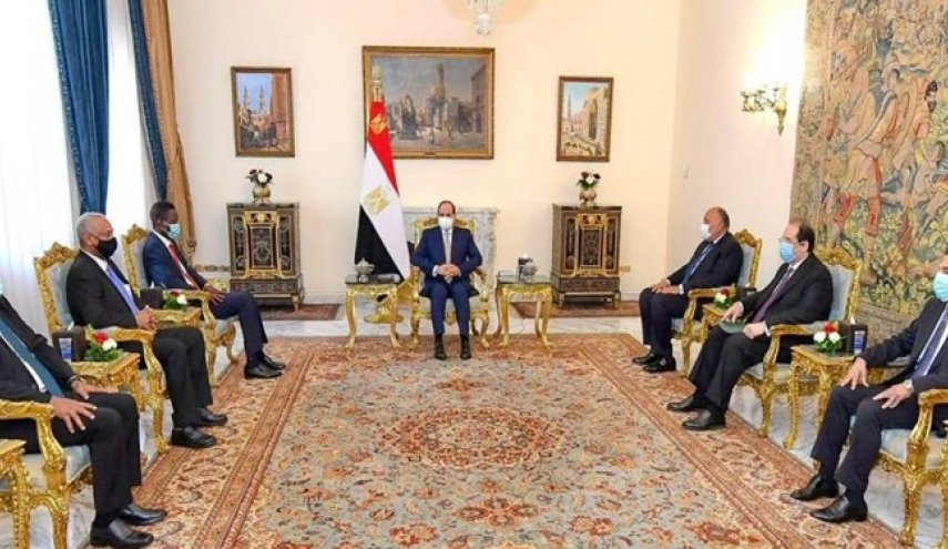 رئیس جمهور مصر بر موضع کشورش در حمایت از سودان در برابر اتیوپی تأکید کرد