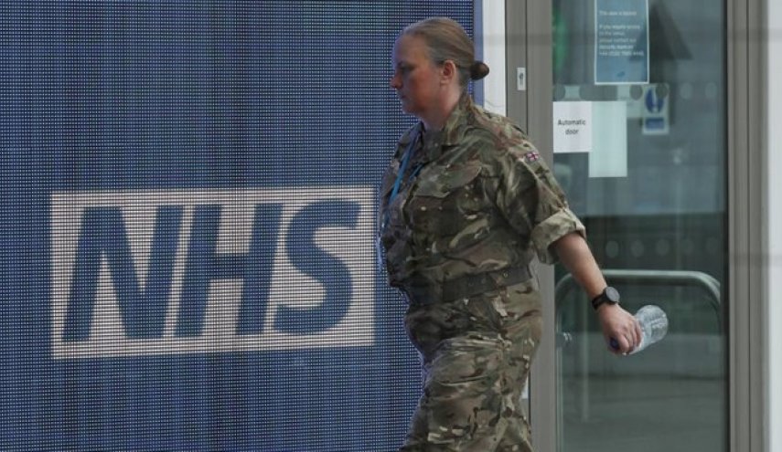 درخواست کمک کادر درمانی انگلیس از ارتش 