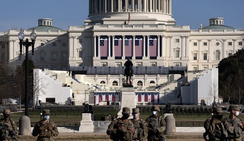 موافقت وزارت دفاع آمریکا با استقرار 25 هزار نیروی امنیتی در واشنگتن