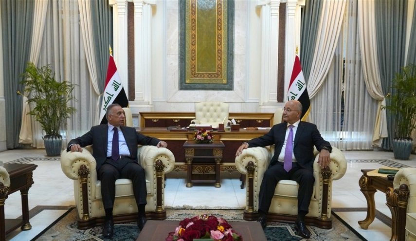 صالح والكاظمي يؤكدان ضرورة إنجاح الانتخابات ومنع التزوير