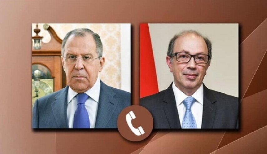 گفت‌وگوی تلفنی وزیران خارجه روسیه و ارمنستان درباره قره‌باغ