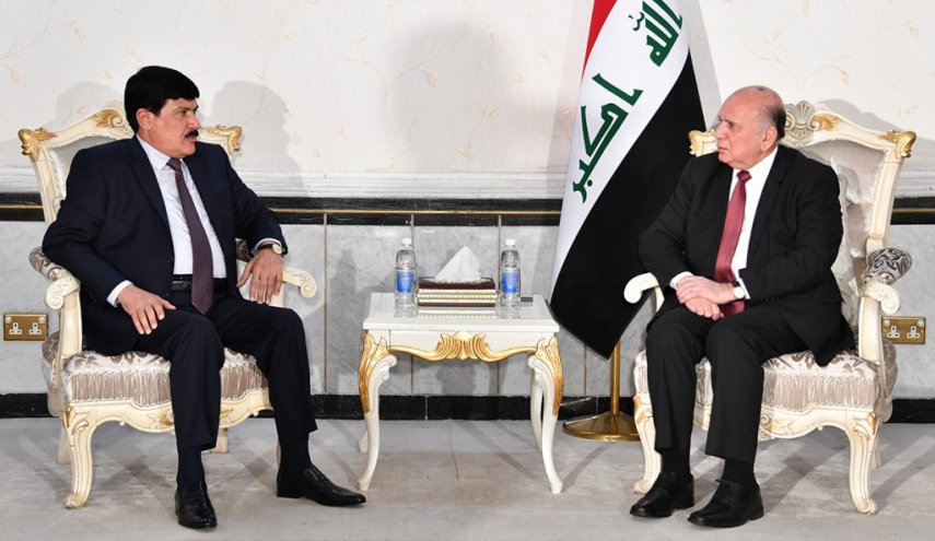هذا ما دار في لقاء جمع بين فؤاد حسين وسفير سوريا في العراق