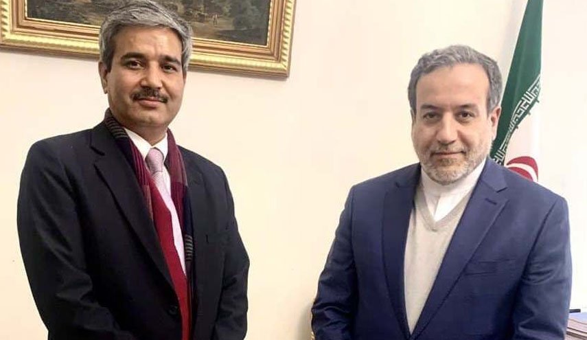 رایزنی مدیرکل خاورمیانه وزارت خارجه هند با عراقچی در تهران