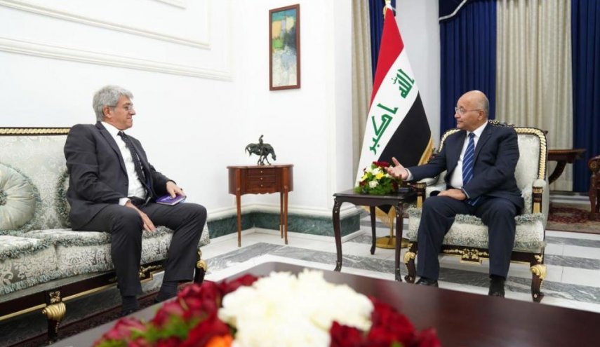 بغداد تؤكد حرصها على إقامة علاقات متينة مع فرنسا وأوروبا