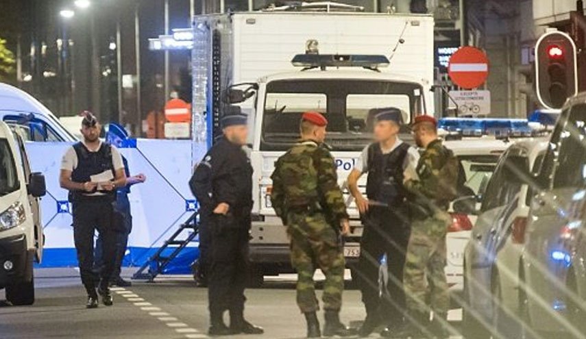 حمله با چاقو به چند نفر در مترو بلژیک