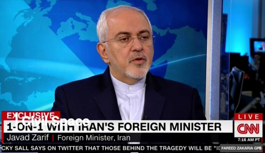 ظريف: يمكن أن تكون هناك آلية لمزامنة تنفيذ الاتفاق النووي من قبل إيران واميركا